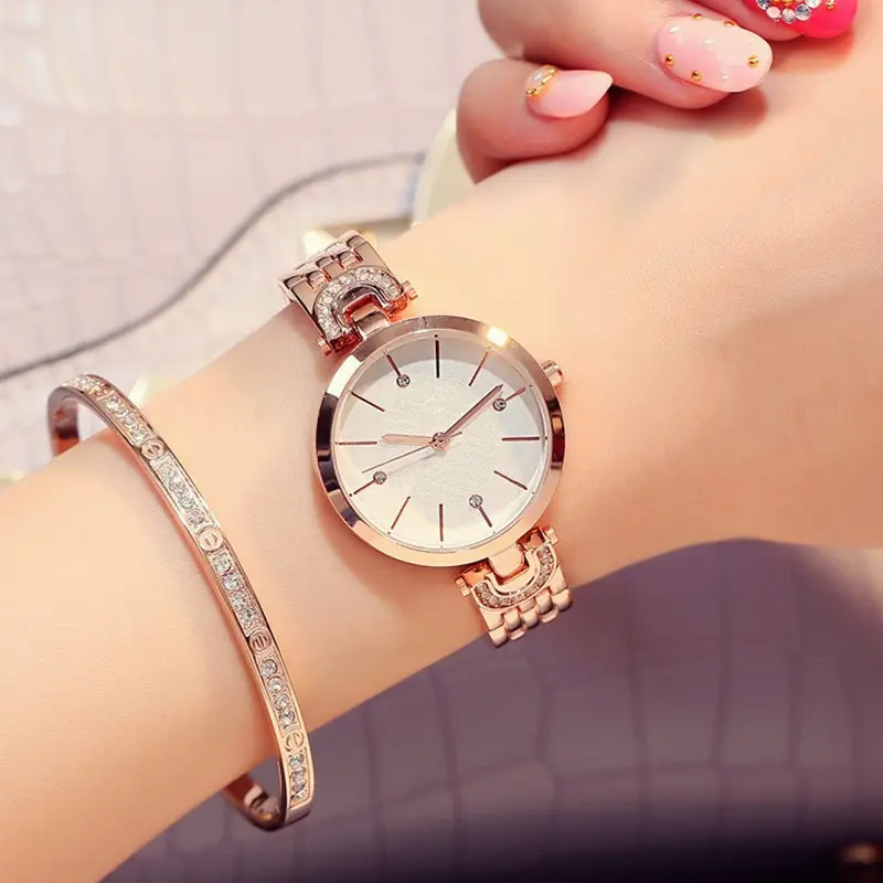 Customize Luxury Watch for women stainless steel quartz watch