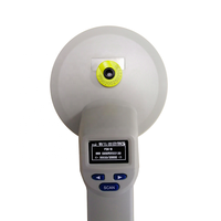 Offre Spéciale portable 125Khz 134.2Khz FDX-B RFID lecteur de puce d'identification animale scanner de transpondeur de puce de puce d'animal familier avec la dent bleue