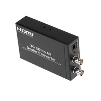 Convertisseur JustLink Metal 3G SDI AV CVBS avec boucle SDI, égaliseur intégré, commutateur PAL/NTSC, adaptateur audio BNC RCA, alimentation DC5-12V, HDTV HOME