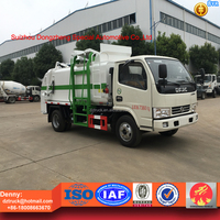 120L 240L bacs 90 fois capacité de chargement chargement latéral camion compacteur