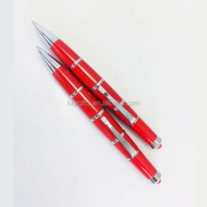 Mejor venta de artículos promocionales de clase de Metal rojo bolígrafo <span class=keywords><strong>para</strong></span> regalo - Product Image 3