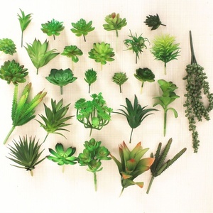 D1075 Mini Pianta Artificiale in Vaso Succulenta all'Ingrosso - Product Image 6