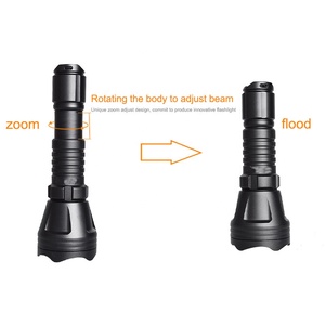 Torcia da caccia professionale multifunzione con IR da 850/940 nm per caccia all'aperto e campeggio - Product Image 2