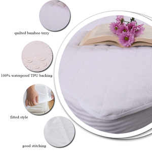 Drap-housse de <span class=keywords><strong>lit</strong></span> pour bébé et adulte, couvre-matelas matelassé et respirant, imperméable, protection de matelas, Premium, Stock, hddp - Product Image 1