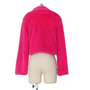 Cappotti di pelliccia corti da donna in pelliccia sintetica da donna in pelliccia sintetica con collo caldo in vendita calda - Product Image 6