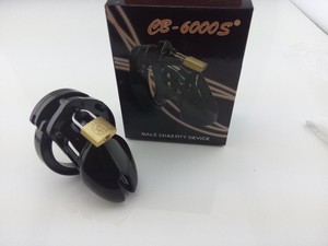 Dispositif de chasteté masculin en plastique noir <span class=keywords><strong>CB6000S</strong></span>, cage à pénis, bondage, jouet sexuel pour hommes - Product Image 2