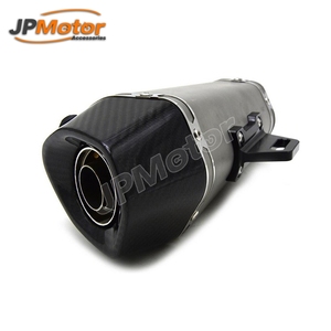 JPMotor Universale <span class=keywords><strong>Aftermarket</strong></span> Moto di <span class=keywords><strong>Scarico</strong></span>, Hexagon Motor Bike Silenziatore - Product Image 5
