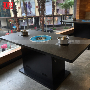 AOPA Korean <strong>Barbecue</strong> Smokeless Grill <strong>Table</strong> for Restaurants - Product Image 2