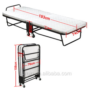 Letto <span class=keywords><strong>Pieghevole</strong></span> per Ospiti <span class=keywords><strong>con</strong></span> <span class=keywords><strong>Materasso</strong></span> in Memory Foam, Dimensioni <span class=keywords><strong>Lettino</strong></span> - Product Image 4