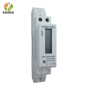 <span class=keywords><strong>Compteur</strong></span> d'énergie actif monophasé YEM015SD 30A 35mm pour rail DIN standard avec <span class=keywords><strong>compteur</strong></span> intégré, idéal pour les petites usines - Product Image 1
