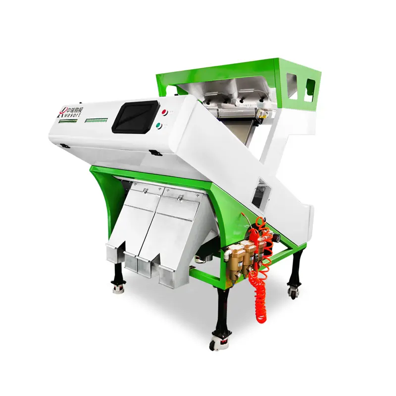 Machine de traitement des grains de café, haute qualité, usine, nettoyage de grains, Machine de triage des couleurs pour grains