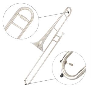 Instrument de musique chinois Prix ​​bas Vente directe d'usine <span class=keywords><strong>Trombone</strong></span> alto Or Argent Instruments à vent <span class=keywords><strong>Trombone</strong></span> en cuivre - Product Image 3