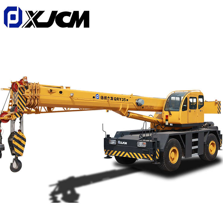 Xuzhou Jiufa fabbricazione 4 Ruota 35 Ton Nocca boom Terreni Accidentati Gru Mobile per la Costruzione