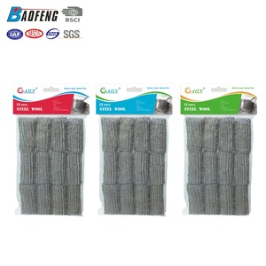 Outil <span class=keywords><strong>de</strong></span> nettoyage éponge en laine d'acier tampon inoxydable pour le nettoyage ou le <span class=keywords><strong>polissage</strong></span> <span class=keywords><strong>de</strong></span> la cuisine - Product Image 3