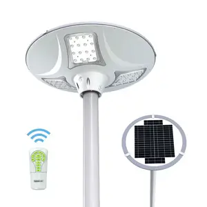 2022 trend ürün açık yuvarlak deco güneş led bahçe lambası 20 watt güneş sokak lambası