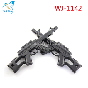 <span class=keywords><strong>Pistola</strong></span> Giocattolo Economica in Plastica Nera per Ragazzi - Product Image 2