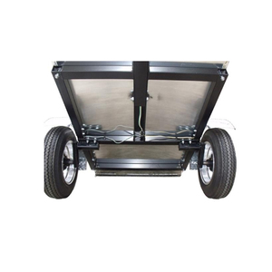 Pequeño aluminio cerrado plegable motocicleta remolque de carga - Product Image 4