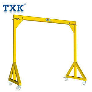 3トン屋内倉庫ポータブル小型ガントリークレーン販売 - Product Image 3