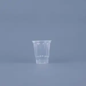Copo plástico transparente descartável 6oz 180ml, vidro para beber