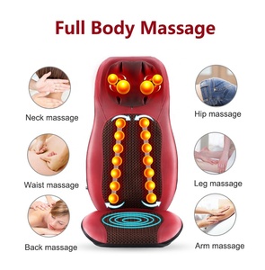 Cojín de Masaje Shiatsu para Cuello y Glúteos con Vibración, Control Remoto Inalámbrico y Ajustable para el Cuerpo - Product Image 5