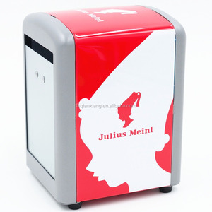 Innovante d'étain plaque matériel tissu-boîte contenant papier et publicité de mouchoirs en métal-boîtes - Product Image 1