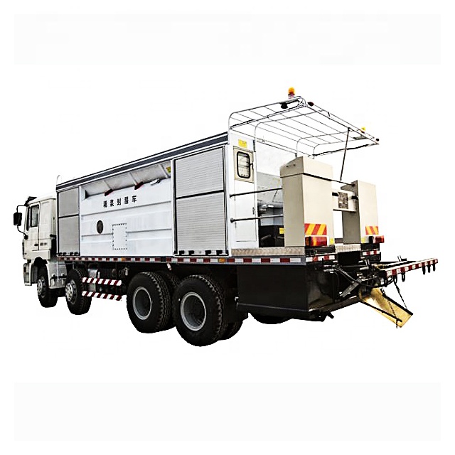 Высокопроизводительное оборудование для дорожной мощения, интеллектуальная микроповерхностная облицовка асфальта, шламовая Уплотнительная Машина