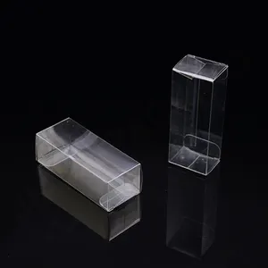 사용자 정의 PVC 접는 상자 작은, 창 포장 상자, 명확한 포장 상자 플라스틱