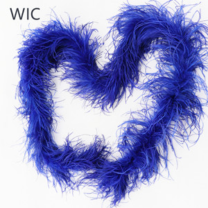 3 Ply Bleached <strong>White</strong> Wedding Ostrich <strong>Feather</strong> <strong>Boas</strong> Trimming Fluffy <strong>Feather</strong> Trim for Party Costume Dress Decoration - Product Image 6