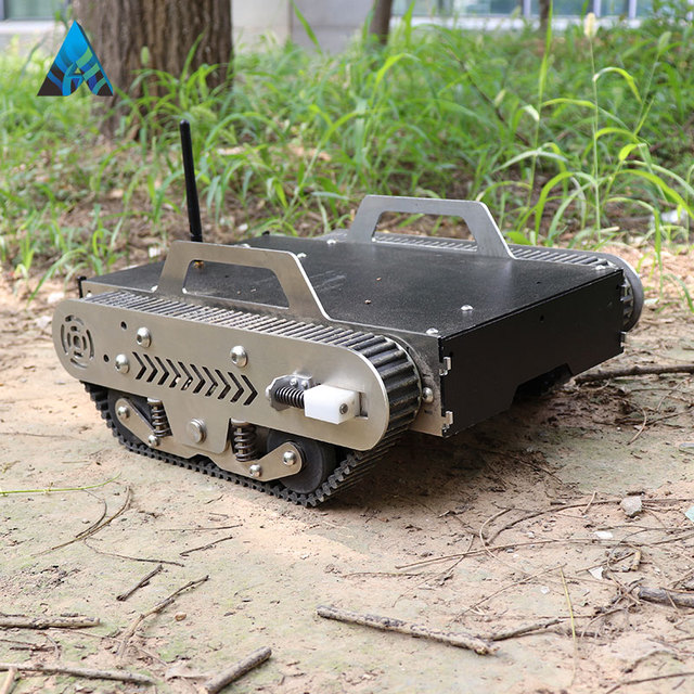 High Quality Use Suspension System Robotic Product Robot Platform Rubber Track Robot Chassis