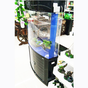 Nihao muebles para el hogar lujo cristal acrílico con <span class=keywords><strong>acuario</strong></span> de acrílico tanque de <span class=keywords><strong>peces</strong></span> de <span class=keywords><strong>acuario</strong></span> para <span class=keywords><strong>peces</strong></span> - Product Image 2