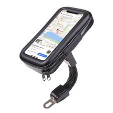 Supporto per <span class=keywords><strong>Cellulare</strong></span> da Moto con Rotazione a 360°, Accessori per Telefono con Borsa Impermeabile, Modello 2019 - Product Image 2