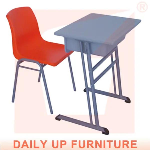 Monoplaza de la escuela elemental de escritorio con sillas estable mobiliario escolar estudiante aula 2- piezas de este conjunto