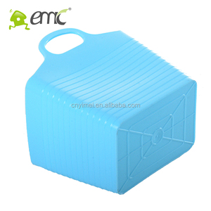 Promotional <strong>Soft</strong> Plastic Desk Organization Mini PE <strong>Storage</strong> <strong>Basket</strong> with Handle - Product Image 5