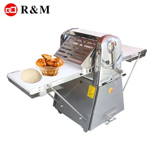 Điện công nghiệp tự động puff pastry máy làm bột cán mùa xuân cuộn pastry máy làm