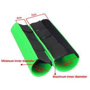 Protection de <span class=keywords><strong>fourche</strong></span> d'amortisseur avant de moto en caoutchouc PVC, protection de suspension, enveloppe de protection pour les motos tout-terrain CRF YZF KLX - Product Image 3