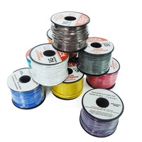 Fil basse tension pour câble automobile, calibre 16, monoconducteur, fil électrique automobile à code couleur, isolation avec bobine en plastique