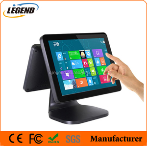 2018 New Position Model restaurant supermarket cash register pos machine with customer display - Product Image 1