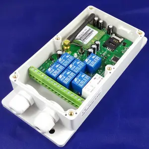 GSM SMS relay controller (seven big power relay output, QUAD band design)