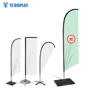 Poste De La Bandera Playa Kính Thiên Văn Cực Cờ Lông Bán Ngoài Trời Swoop Bên Đường Bãi Biển Bay <span class=keywords><strong>Banner</strong></span> In Polyester - Product Image 2