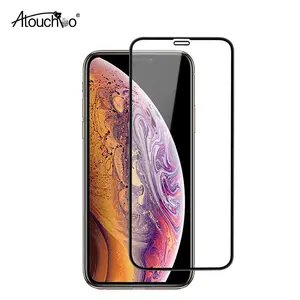 Pour iPhone X/Xs MAX Nano-céramique Film Couverture Complète 3D Surface Incurvée Tactile 9 H Sans Bulle protecteur D'écran