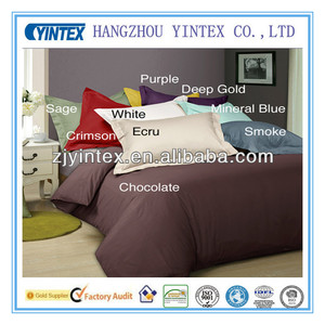 Bộ Ga Trải Giường Bằng Cotton Ai Cập Mềm Mại Giống Như 1800tc Bộ Ga Trải Giường Sợi Nhỏ 4 Món Cho Gia Đình Bộ Ga Trải Giường Màu Trơn - Product Image 2