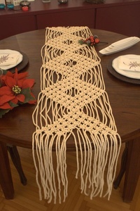 RT18012 Bohemia 100% Tay Dệt Thắt Nút Macrame Bảng <span class=keywords><strong>Runner</strong></span> - Product Image 2