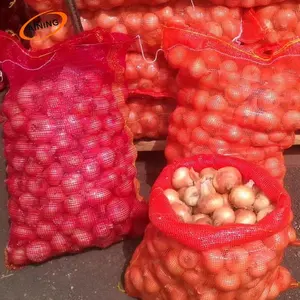 Raschel Mesh Bag Fruit / Vegetable / Potato Bag / PP / PE Mesh Bag / Raschel / Leno For Packing Onions Potatoes