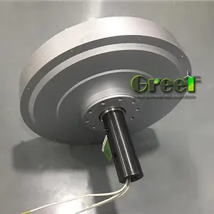 3000W 3KW 180RPM 낮은 RPM 토크 낮은 무게 코어리스 영구 자석 바람 발전기, 축 플럭스 코어리스 발전기