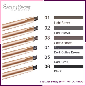 2021 <span class=keywords><strong>crayon</strong></span> à sourcils végétalien imperméable de haute qualité <span class=keywords><strong>crayon</strong></span> à sourcils doré à deux têtes - Product Image 6