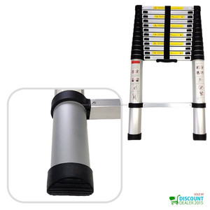3.8 M ( 15.5FT ) / 3.<span class=keywords><strong>2</strong></span> M ( 12.5FT ) EN131-6 GS SUPER échelle pour <span class=keywords><strong>lidl</strong></span> échelle télescopique avec heavy duty 150kgs - Product Image 5
