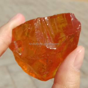 Cristallo di Citrino Naturale Colorato Intagliato e Inciso, Pietra Grezza Sfusa all'Ingrosso - Product Image 3