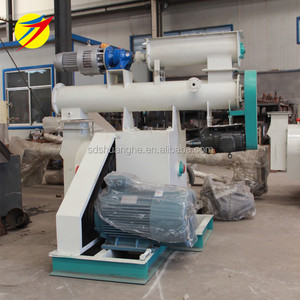 Mejor Precio Nueva Máquina Procesadora de Alimentos para Pollos de Doble Grúa, Pelletizadora para Granja Avícola, Capacidad 0.5-1.5t/h, CE ISO Anillo de 2-8 mm y 380 V - Product Image 4
