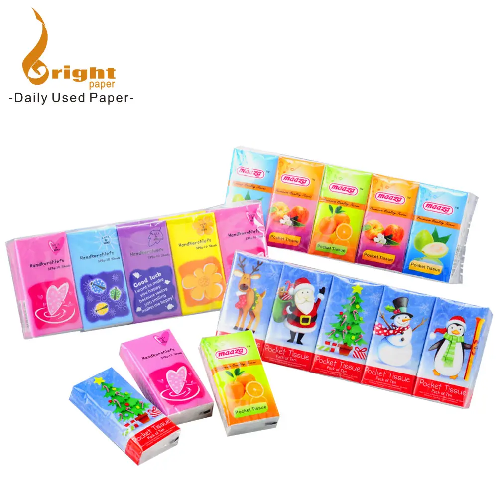 Top Quality Good Price Perfumed Pocket Facial Rose Tissue Wholesalers