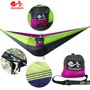 <span class=keywords><strong>Precio</strong></span> de fábrica nueva <span class=keywords><strong>hamaca</strong></span> de nailon <span class=keywords><strong>doble</strong></span> con dos correas y mosquetones de árbol, 600lbs - Product Image 4